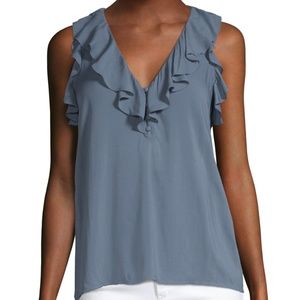 Paige Farfalla Top In China Blue